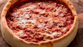 Homemade Deep Dish Pizza