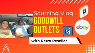Sourcing at Goodwill Outlets Bins Vlog  #resellers  Ebay Amazon Mercari Etsy