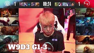 LGD vs TT - Game 3  Week 9 Day 3 LPL Summer 2022  LGD Gaming vs TT G3