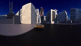 100ft Woman - Giganta - Attacks City in VR 3D 360