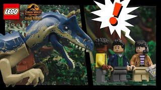 LEGO® Jurassic World Chaos Theory Allosaurus vs. poachers