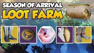 SEASON OF ARRIVAL LEVIATHAN LOOT FARM Y1 Exotics Calus Tokens Raid Gear