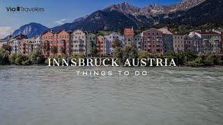 Best Things to do in Innsbruck Austria - Travel Guide 4K