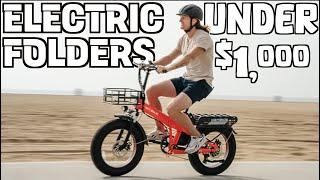 2024 Best Folding E-Bikes Under $1000