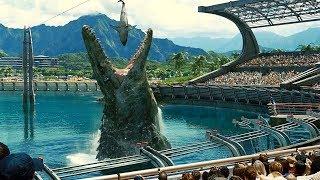 Mosasaurus Feeding Show Scene - Jurassic World 2015 Movie Clip HD