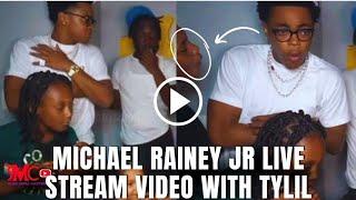 Michael Rainey Jr. Walks Off Live Stream Video After TyLil James Sister Grabs Him Watch Here