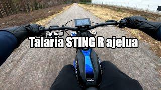 Sähkömopolla ajelua - Talaria STING R