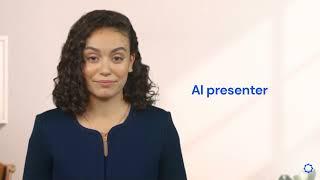 What is an AI presenter?