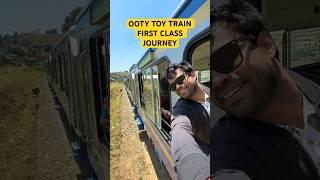 OOTY TOY TRAIN FIRST CLASS JOURNEY Train Booking  OOTY Tourist Places #shorts #ooty #toytrain