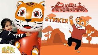 Inflatable Dudes-Kids Punching Bag-Striker the Tiger