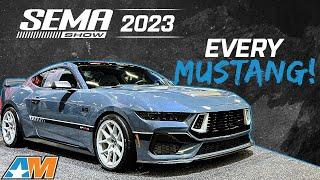 Every New 2024 Mustang We Could Find at SEMA 2023  V8 or Electric