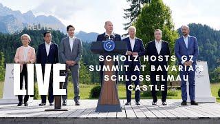 LIVE Scholz hosts G7 summit at Bavarias secluded Schloss Elmau castle