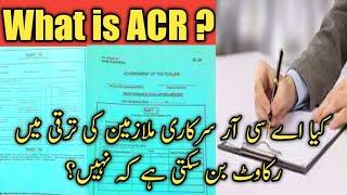 What is ACR II Can ACR hinder the development of government employees?