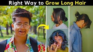 How I Grow My Long Hair - Correct Tips  Detailed Video 