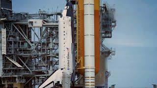 STS-135 Space Shuttle Atlantis launch slow motion 500-fps 1080p enhanced sound