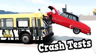 BeamNG Drive - Crash Tests Ep 2  Steering Wheel Gameplay