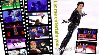 Fun and Cute Moments  World Figure Skating 2021  Yuzuru Nathan Anna Sasha and more