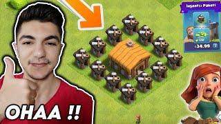 5 İNŞAATÇI İLE OYUNA BAŞLARSAK NE OLUR ?  Yeni Seri   - Clash Of Clans