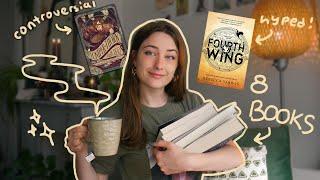 fourth wing female rage pirate fantasy & the bell jar   books i recently read