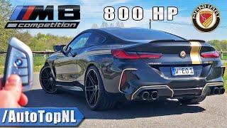 800HP BMW M8 Competition MANHART MH8 REVIEW on AUTOBAHN NO SPEED LIMIT by AutoTopNL