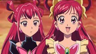 {HQ} Yes Precure 5 The Girls Defeat The Dark Cures Movie Clip Attack SFX