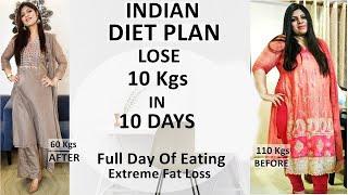 Indian Diet Plan  Full Day Eating Lose Weight Fast Lose 10 Kgs In 10 Days  Dr. Shikha Singh Hindi