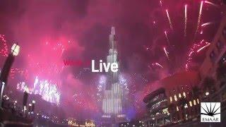 Start 2016 with a little magic with Burj Khalifa & Downtown Dubai