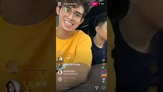 Inigo Pascual W Darren Espanto IG.Live