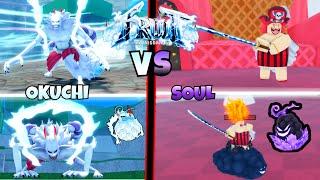 OKUCHI VS SOUL FRUIT BATTLEGROUNDS