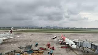 Hanoi Noi Bai International Airport timelapse