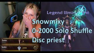 Snowmixy 0-2000 on Disc Priest in Solo Shuffle - Dragonflight Season 4