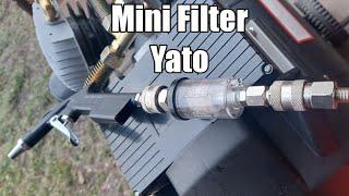 Water Separator for Air Compressor-Mini Filter Water  Oil Trap