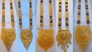 new gold trending mangalsutra designs with weight & price  gold Bridal mangalsutra designs 2024