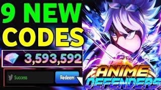 UPDANIME DEFENDERS CODES 2024  ROBLOX ANIME DEFENDERS CODES 2024  CODE FOR ANIME DEFENDERS