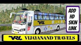 PRAKASH BMR MOD  VRL Bus Livery  BUS SIMULATOR INDONESIA  VRL Travels  VIJAYANAND TRAVELS  #BUS