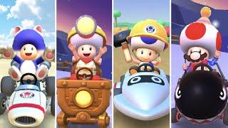 All Toad Characters in Mario Kart