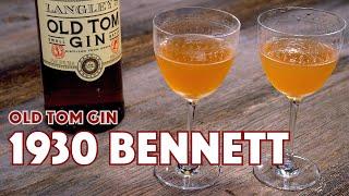 Bennett Cocktail Recipe - Cocktails After Dark - Prohibition Cocktails