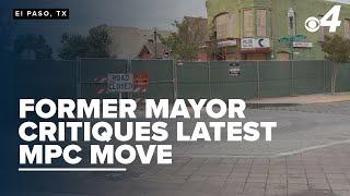 Former El Paso Mayor critiques Multi-Purpose Center move