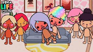 I Had an Affair With 100 Girls Because Rainbow Hair  Sad Story  Toca Boca  Toca Life World