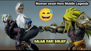 Salam dari Binjai  Momen sesat animasi mobile legends wik wik