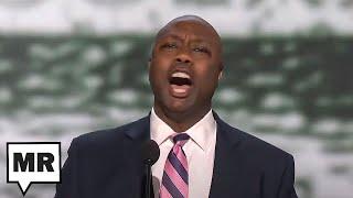 Tim Scott Goes Full Pathetic Moron At The RNC