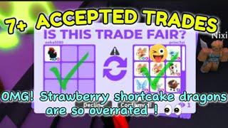 7+ TRADING   ACCEPTED TRADES  ADOPT ME  ROBLOX 