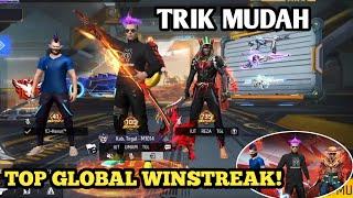 CARA DAPAT MUSUH BOT DI FF WIN STREAK BOOYAH TERUS MENERUS