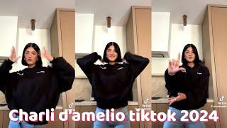 Charli damelio tiktok compilation videos 2024