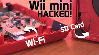 Wii Mini is a HOMEBREW BEAST After These Hacks And Mods  WiFi + SD Card Reader + Reset Button