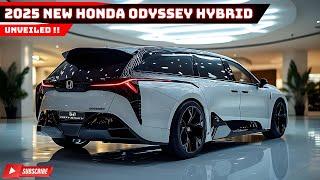 Unveiling the New 2025 Honda Odyssey Hybrid Enhanced Performance and Efficiency