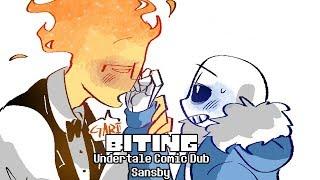 Biting  Undertale Comic Dub Sansby #PrideMonth