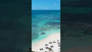 Beach o’clock ️ #beach #travel #inspiration #beautiful #antigua #motivation #drone #caribbean