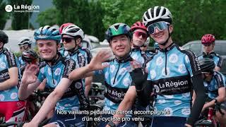 Seconde étape des jeunes du Critérium du Dauphiné entre La Chambre et le Col de la Croix de Fer