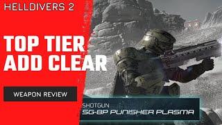 Helldivers 2 New Plasma Shotgun is a add clearing machine